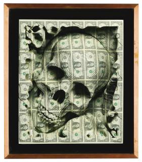 Scott Campbell - Cloth Skull Cube
