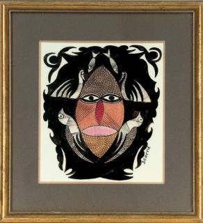 Scottie Wilson - Untitled