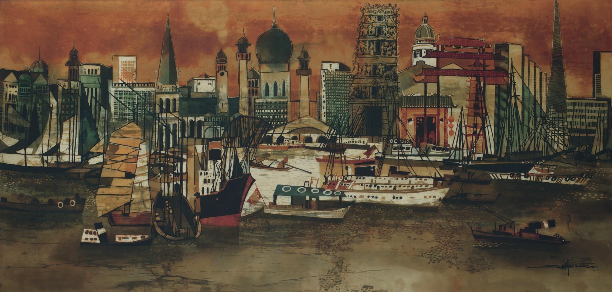 Seah Kim Joo - Boat Quay (Cityscape)
