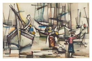 Seah Kim Joo - Boats