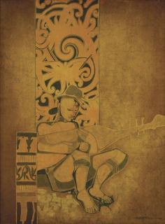 Seah Kim Joo - Dayak Musician