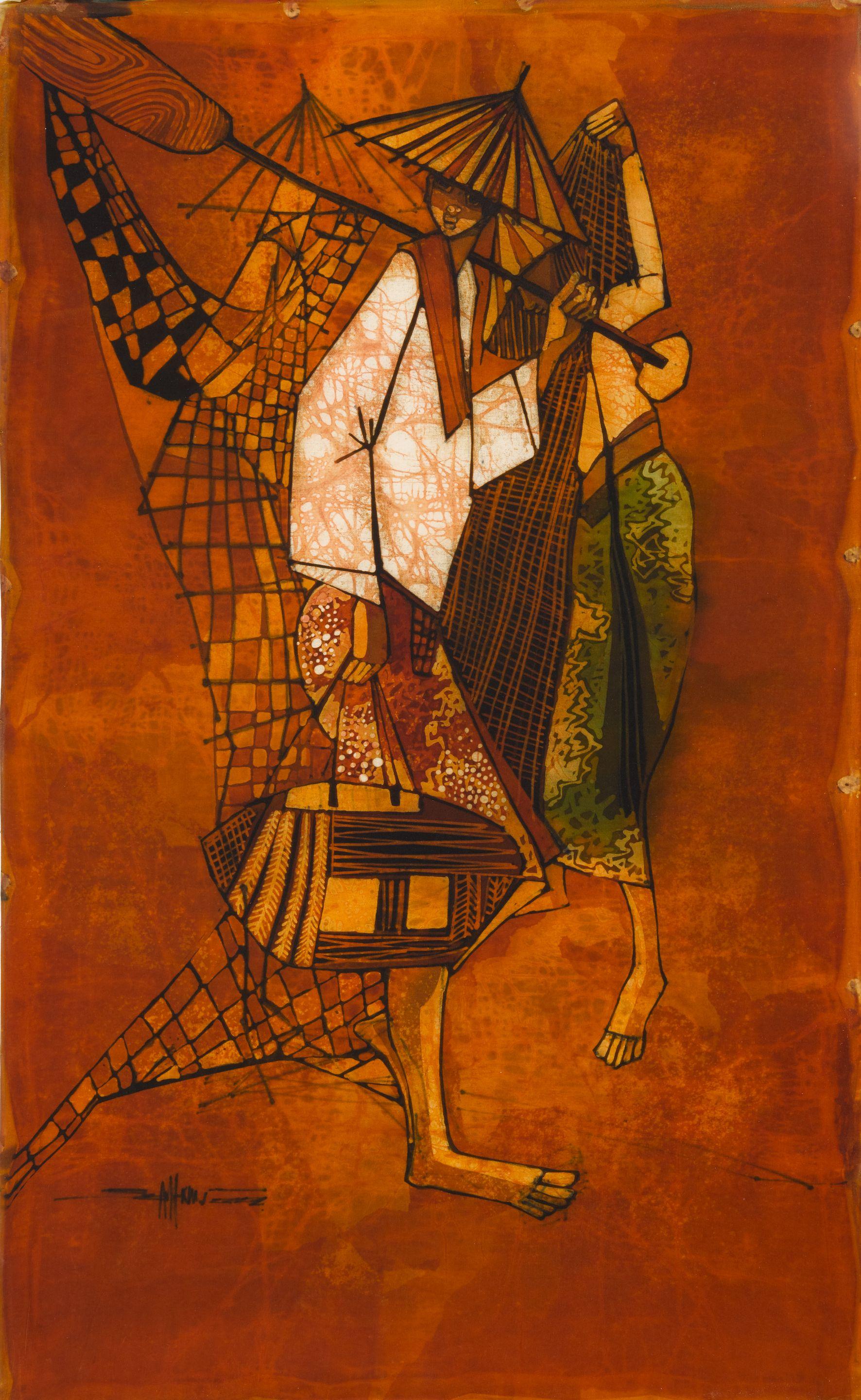 Seah Kim Joo - Returning From Fishing