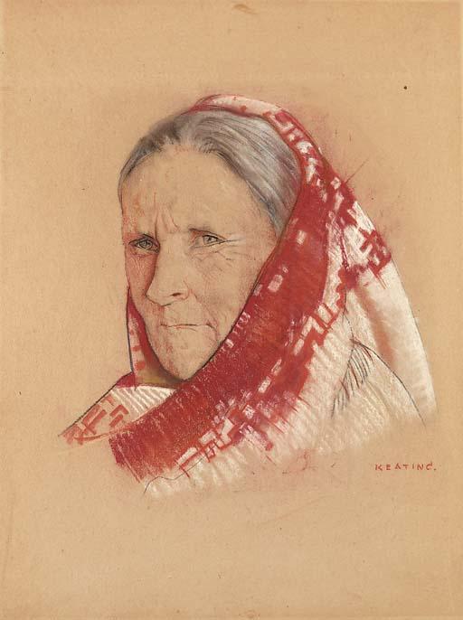 Sean Keating, P.R.H.A., H.R.S.A. - Aran Islander