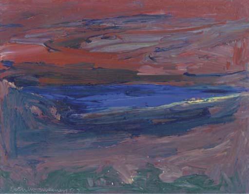 Seán Mcsweeney, H.R.H.A. - Blue Lake