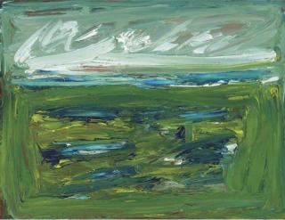 Seán Mcsweeney, H.R.H.A. - Bogland Pools and Sea