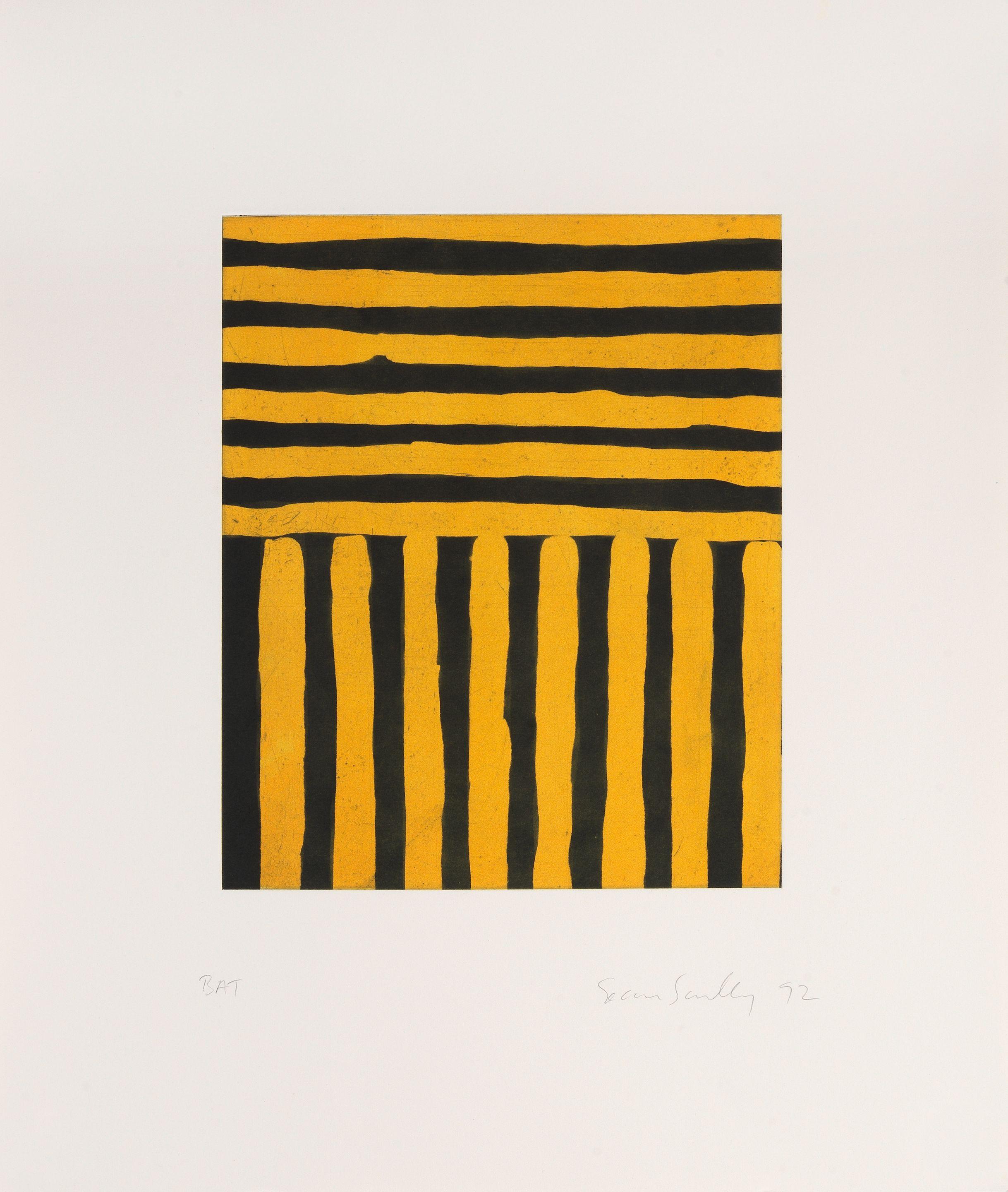 Sean Scully R.A. - Print #5, from Heart of Darkness