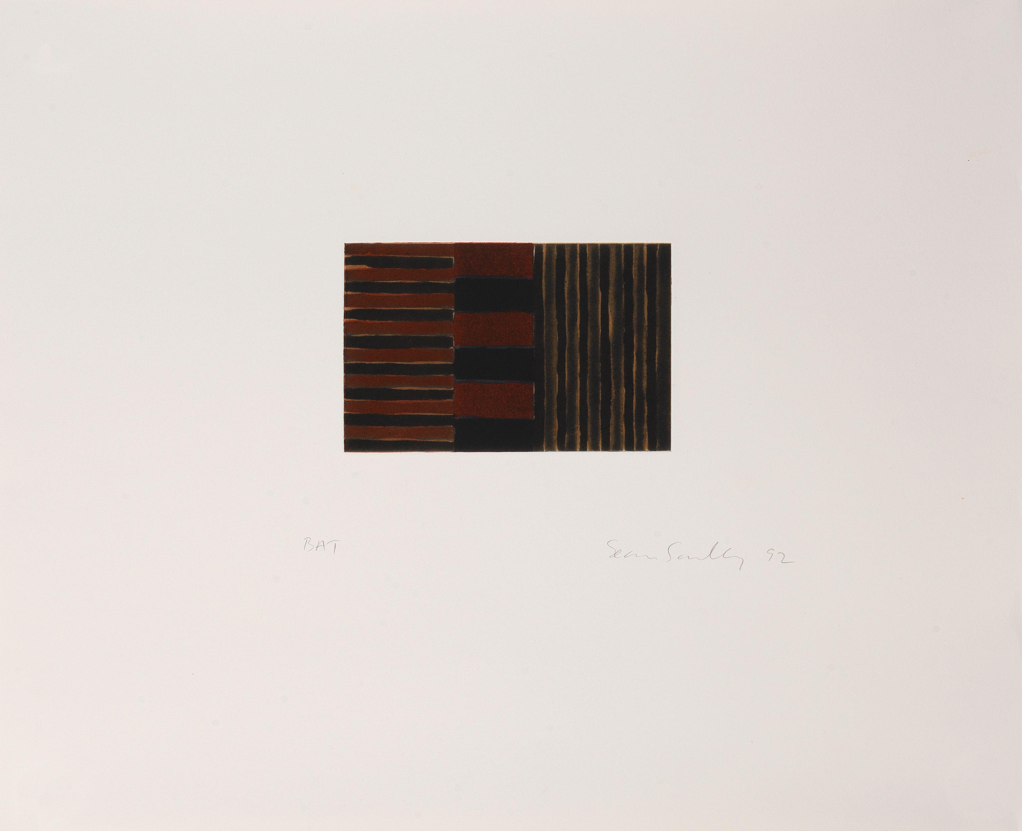 Sean Scully R.A. - Print #8, from Heart of Darkness