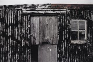 Sean Scully - \'Black Grey Shack, Isles Of Harris And Lewis, Scotland\', 1990Chromogenic Print. Signed In Black Felt Tip Pen, Titled, Dated And Numbered 2/3 On A Label On The Reverse. Framed.