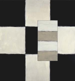 Sean Scully - Black, White, White