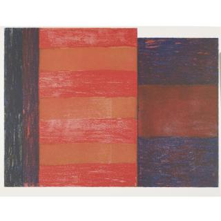 Sean Scully - Burnt Norton 2 And Red Triptych (Tonneau-Ryckelynck 84003 And 85003)