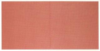 Sean Scully - Horizontals: Red Diptych #2