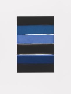 Sean Scully - Landline Blue Black