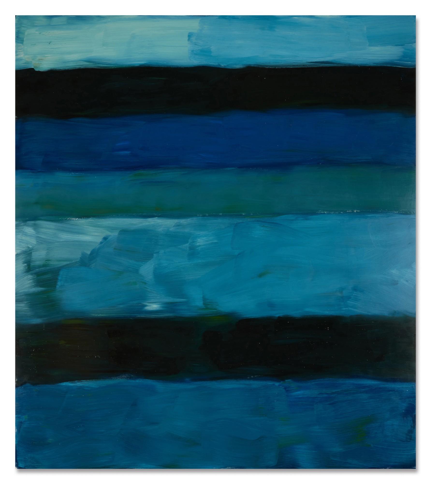 Sean Scully - Landline Green Blue