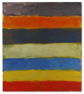 Sean Scully - Landline Magenta Green Sea