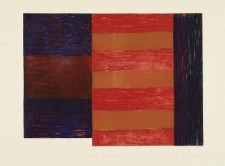 Sean Scully - Red triptych