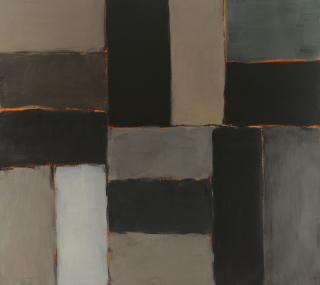 Sean Scully - Wall of Light Black Black