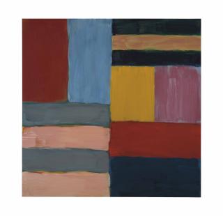 Sean  Scully - Wall of Light Blue Blue