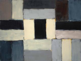 Sean Scully - Wall Of Light Blue Blue