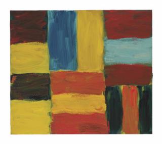 Sean Scully - Wall of Light Orange Red