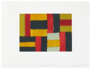 Sean Scully - Wall Of Light Orange