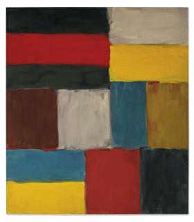 Sean Scully - Wall Of Light Red Bar