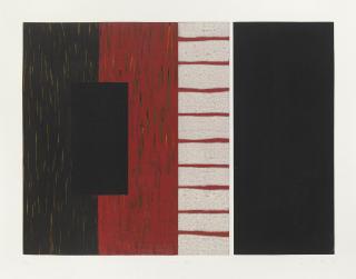 Sean Scully - With Red