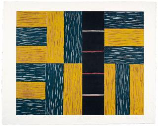 Sean Scully - Yellow Ascending