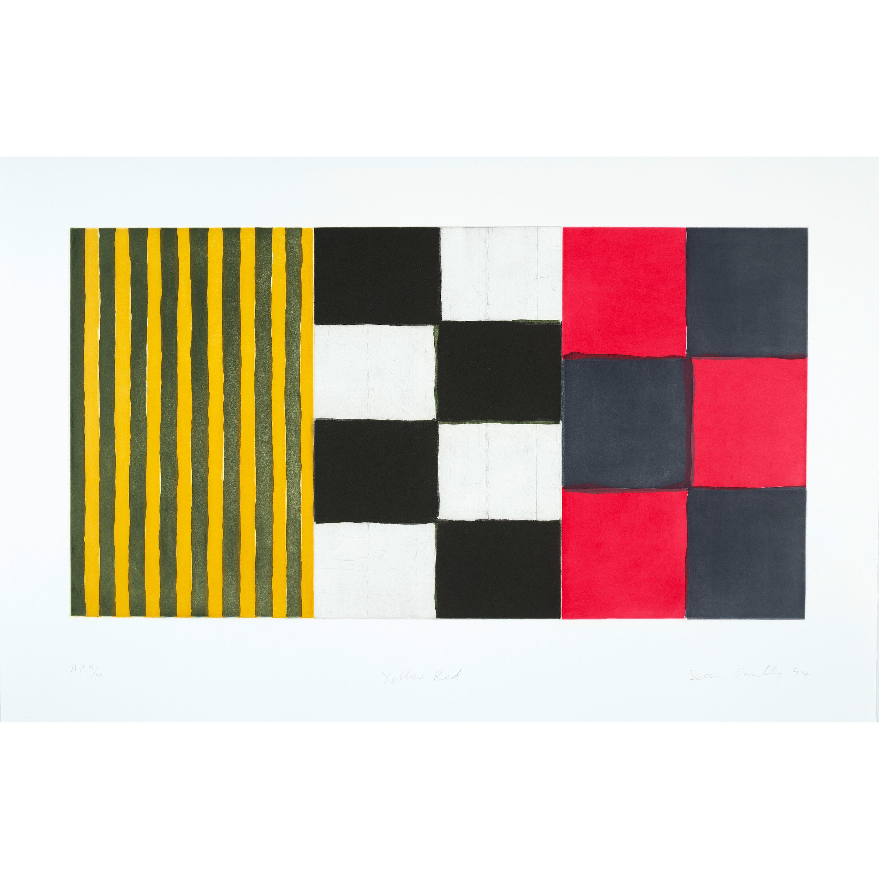 Sean Scully - Yellow Red