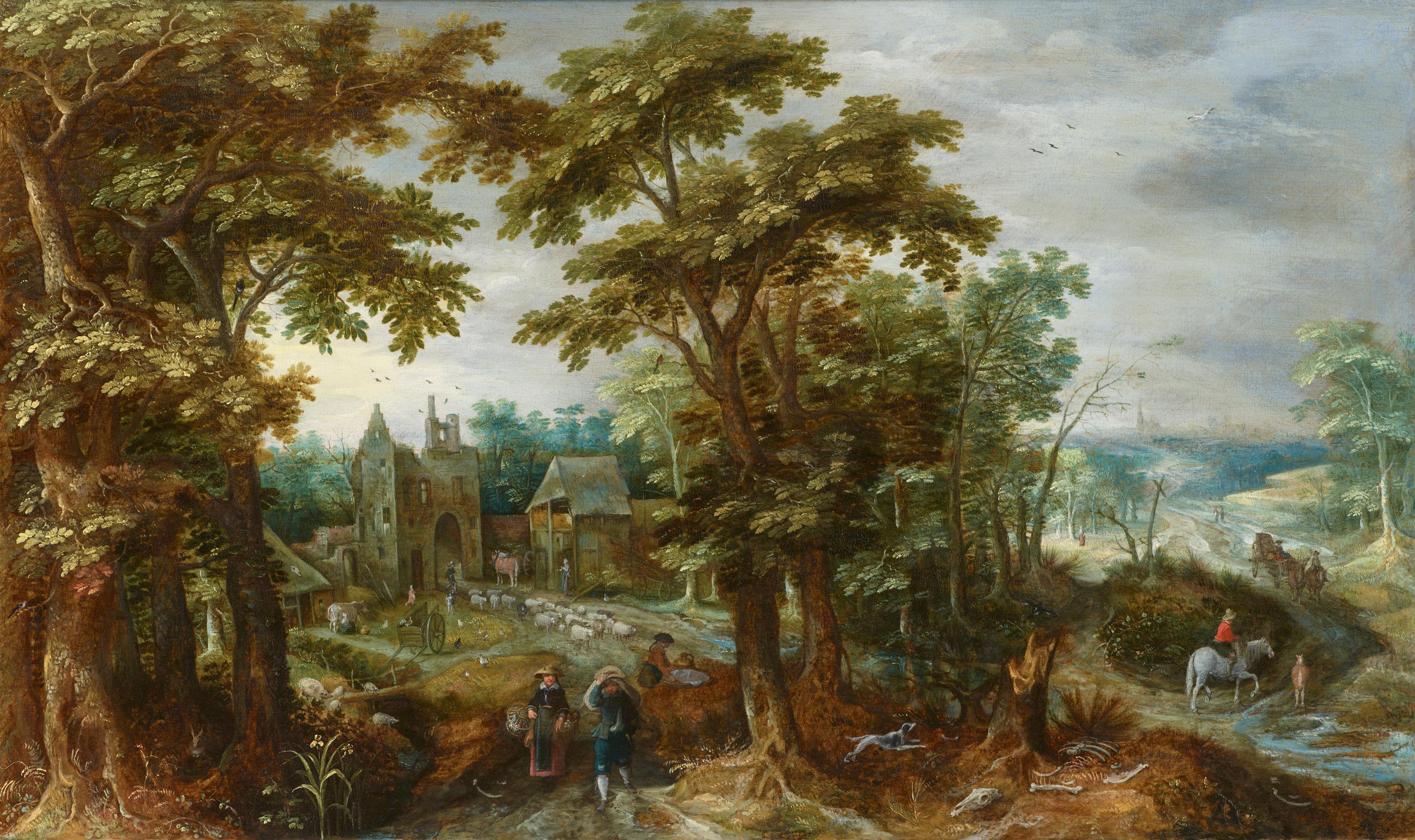 Sebastiaan Vrancx - Die Rückkehr vom Markt