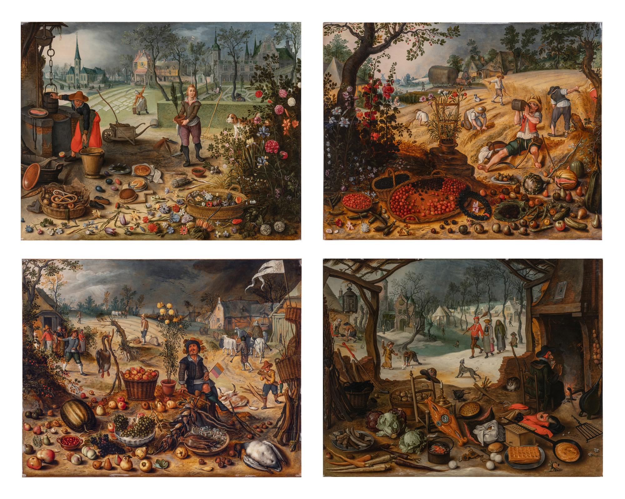 Sebastiaan Vrancx - The Four Seasons