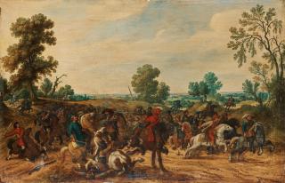 Sebastiaen Vrancx - Battle scene