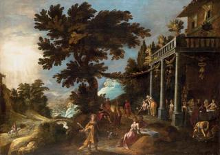 Sebastiaen Vrancx - The Feast of the Gods