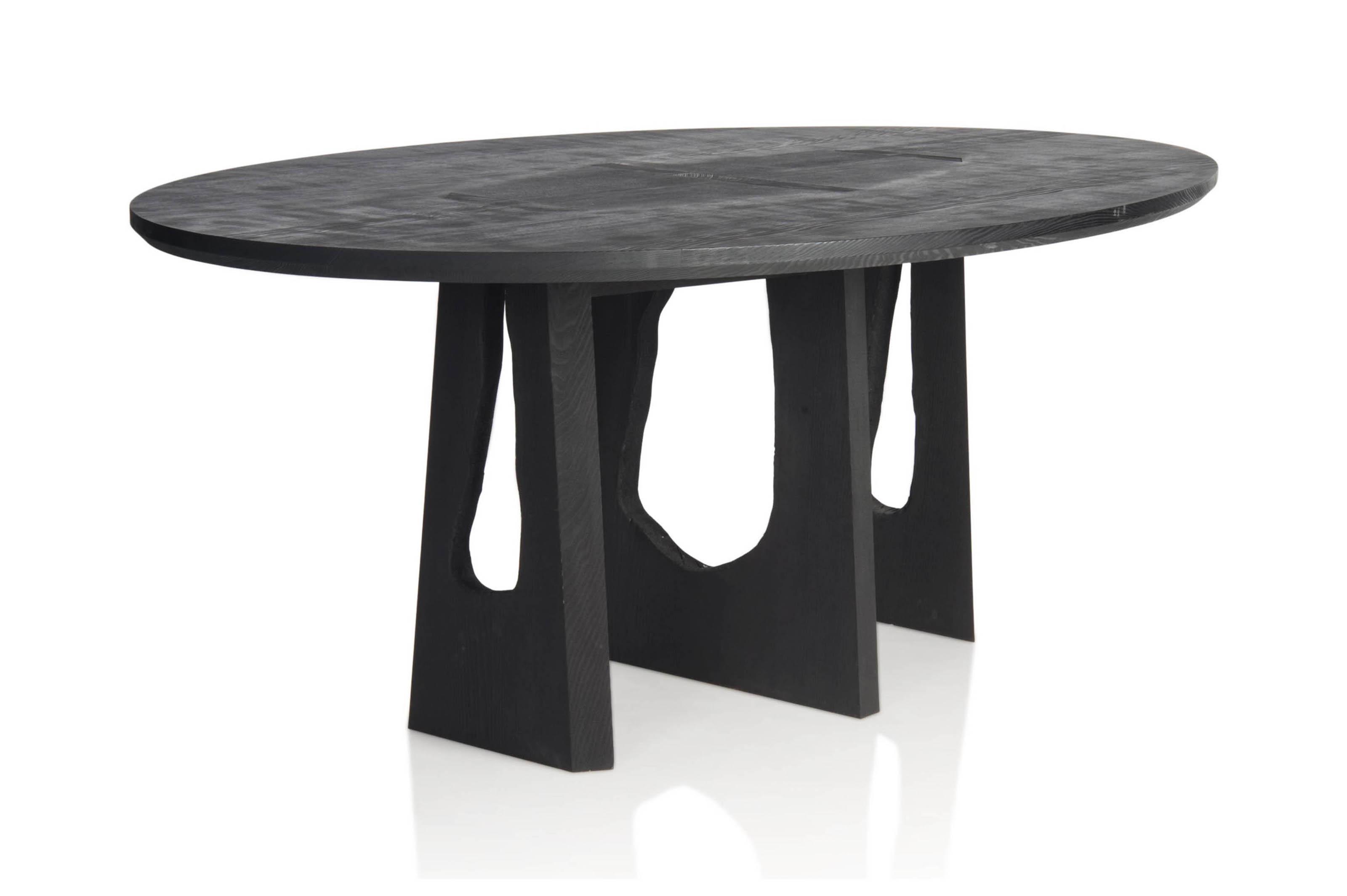 Sebastian Cox - A UNIQUE \'SCORCHED\' DINING TABLE, 2017