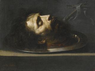 Sebastián De Llanos Valdés - The Head Of Saint John The Baptist, On A Pewter Platter