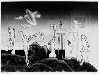 Sebastian Matta - Héraclite, L\'Arc obscure des Heures, Multiplicata S.A., Chiasso, 1975