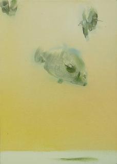 Sebastian Meschenmoser - Gelber Fisch.