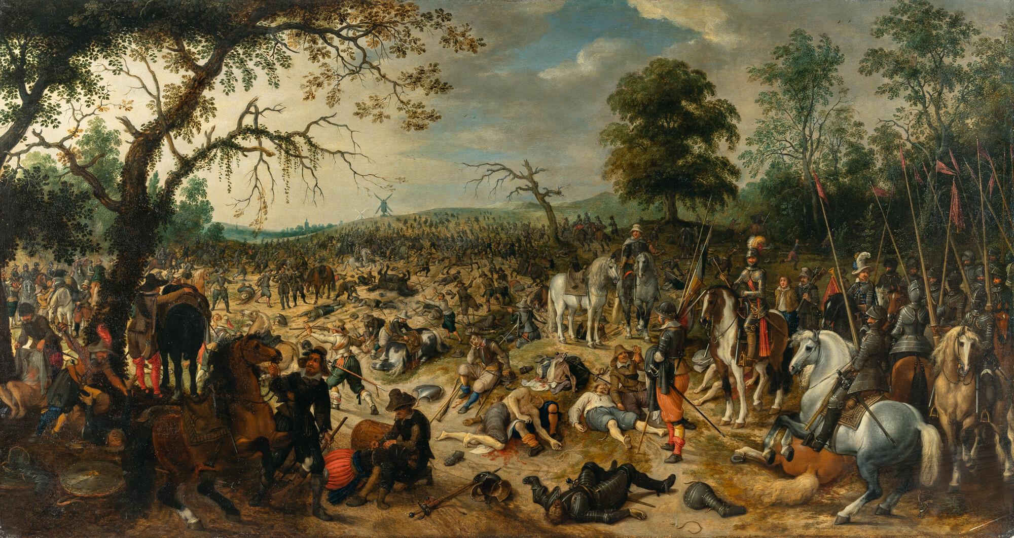 Sebastian Vrancx - Die Plünderung nach der Schlacht