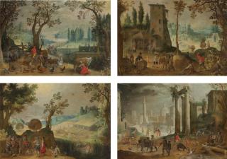 Sebastian Vrancx - The Four Seasons