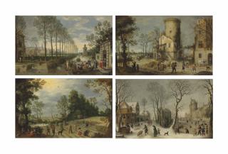 Sebastian Vrancx - The Four Seasons