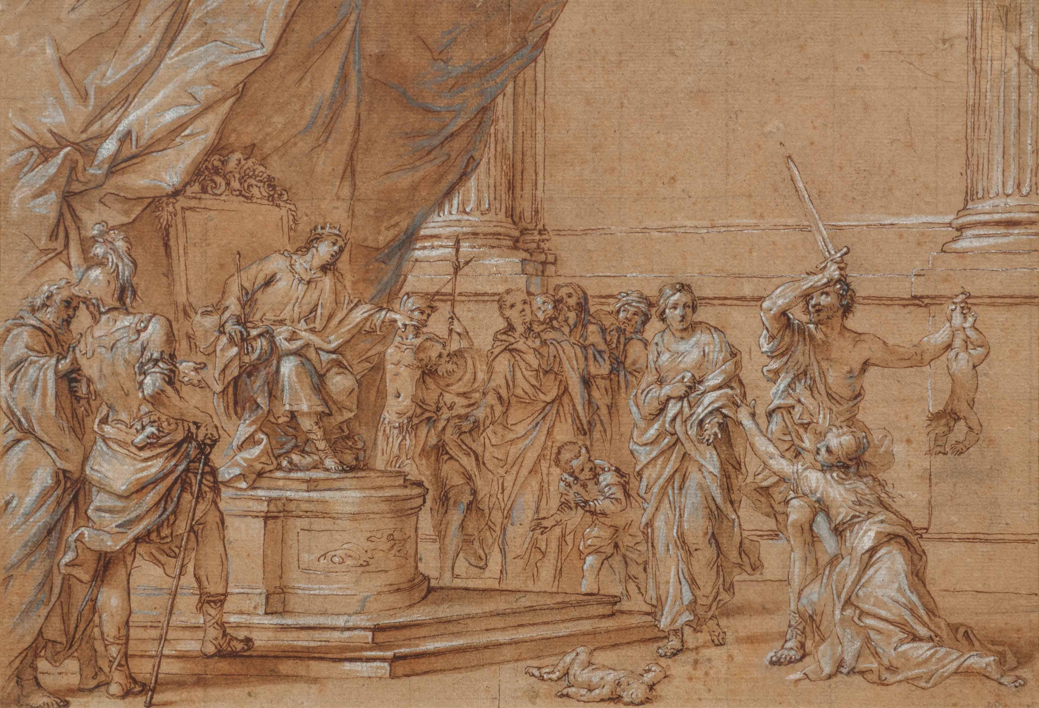 Sebastiano Conca - Das Urteil des Salomon.