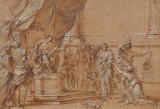 Sebastiano Conca - Das Urteil des Salomon.
