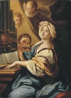 Sebastiano Conca - Saint Cecilia