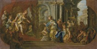 Sebastiano Conca - Salomone e la regina di Saba