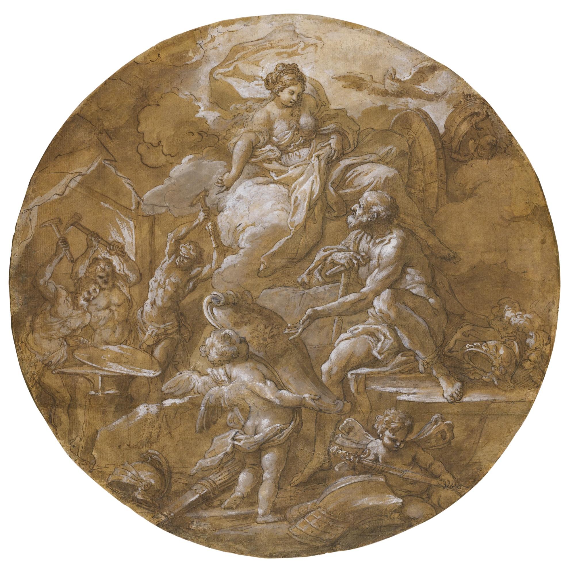 Sebastiano Conca - Venus At The Forge Of Vulcan