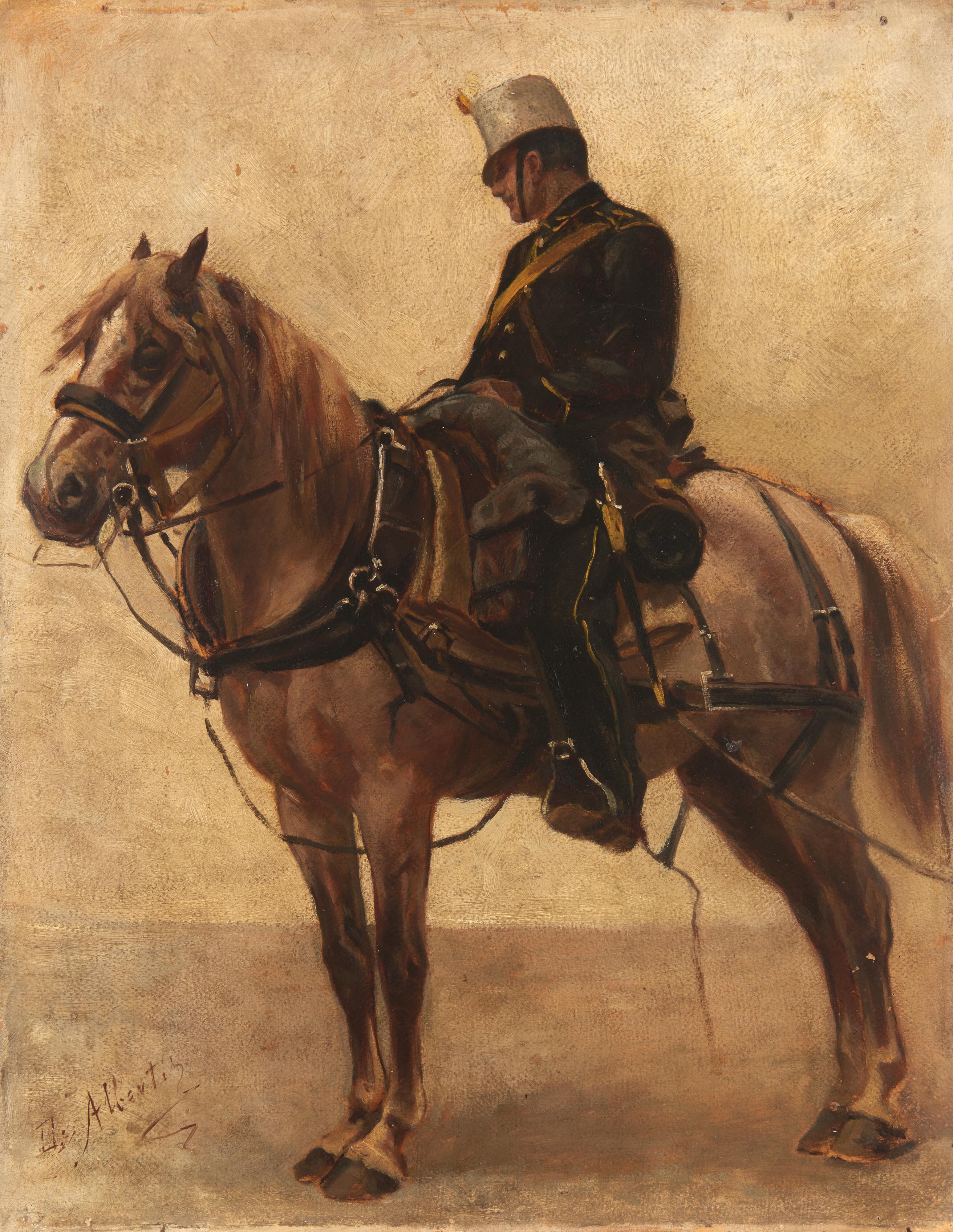 Sebastiano De Albertis - Artiglieria a cavallo