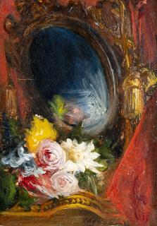 Sebastiano De Albertis - Composizione con specchio