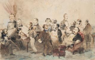 Sebastiano De Albertis - Il circolo