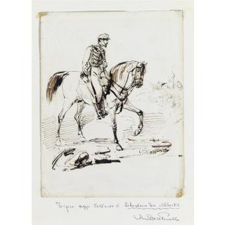 Sebastiano De Albertis - Soldato A Cavallo
