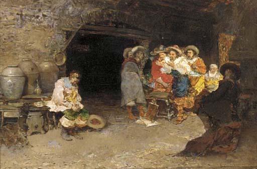 Sebastiano Guzzone - La disputa