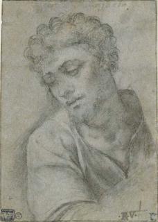 Sebastiano Luciani - Christ carrying the Cross, bust-length